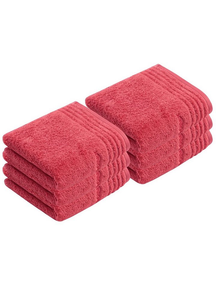 Vossen Handtücher 6er Pack Handtuch 60 x 110 cm Vienna Style Superso, Frottier (Spar-Set, 6-St), Vegan von Vossen