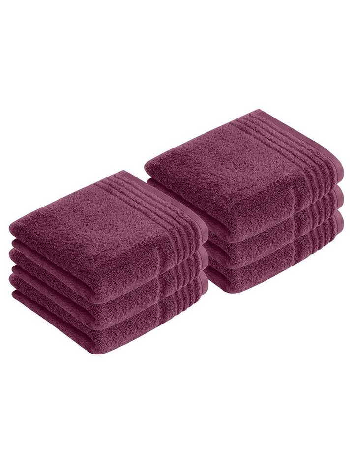 Vossen Handtücher 6er Pack Handtuch 60 x 110 cm Vienna Style Superso, Frottier (Spar-Set, 6-St), Vegan von Vossen