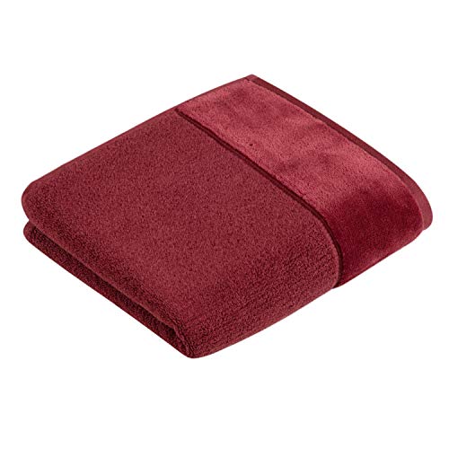 Vossen Pure Handtuch 50 x 100 cm red Rock von Vossen