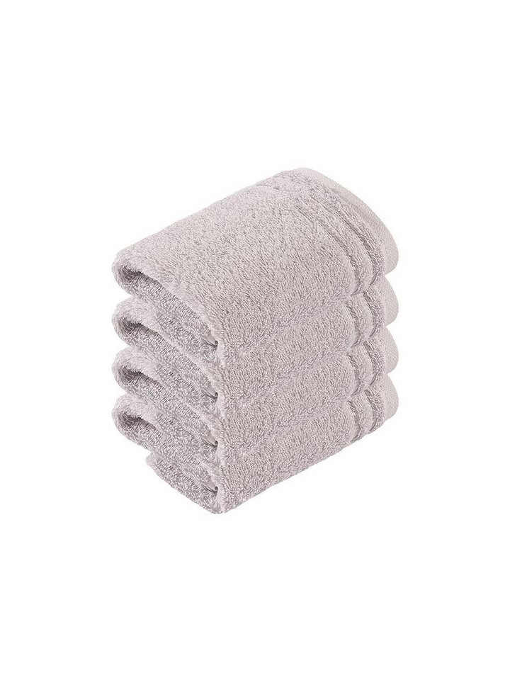 Vossen Seiftuch 4er Pack Seiftuch 30 x 30 cm Calypso feeling, Frottier (Spar-Set, 4-St), Vegan von Vossen