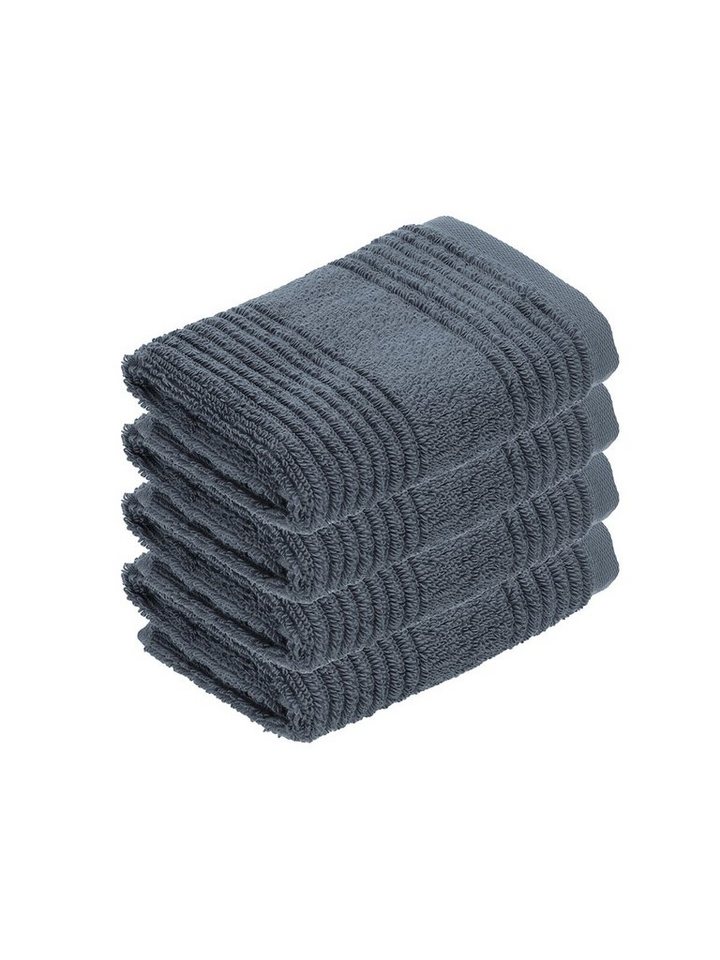 Vossen Seiftuch 4er Pack Seiftuch 30 x 30 cm Tomorrow, Frottier (Spar-Set, 4-St), Vegan von Vossen