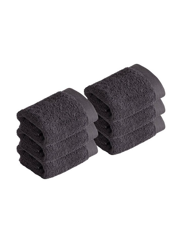 Vossen Seiftuch 6er Pack Seiftuch 30 x 30 cm High Line, Frottier (Spar-Set, 6-St), Vegan von Vossen