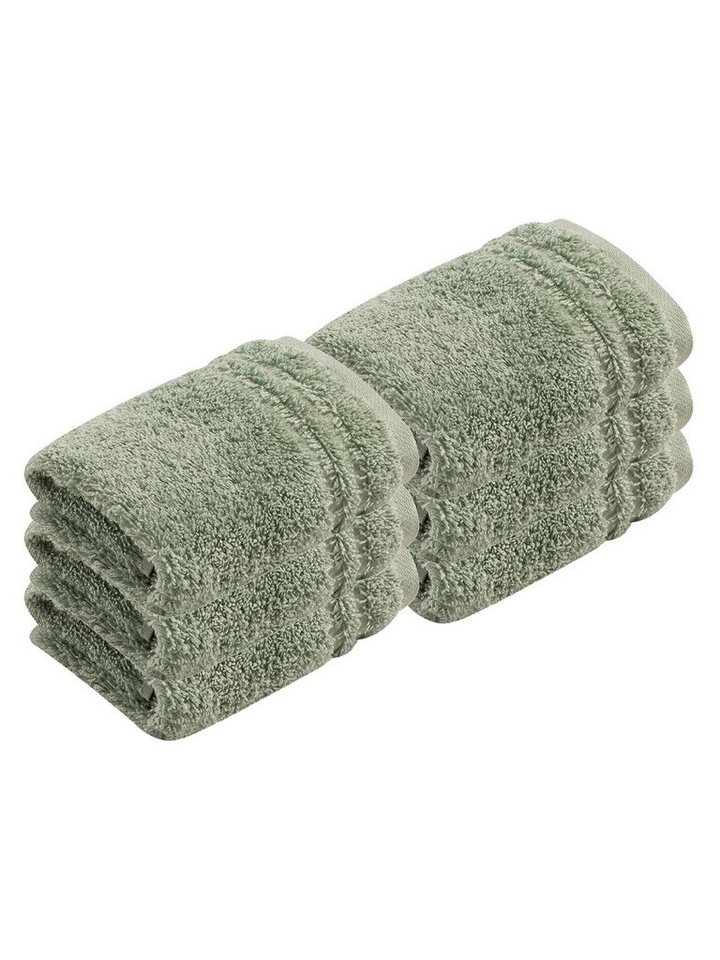 Vossen Seiftuch 6er Pack Seiftuch 30 x 30 cm Vienna Style Supersof, Frottier (Spar-Set, 6-St), Vegan von Vossen