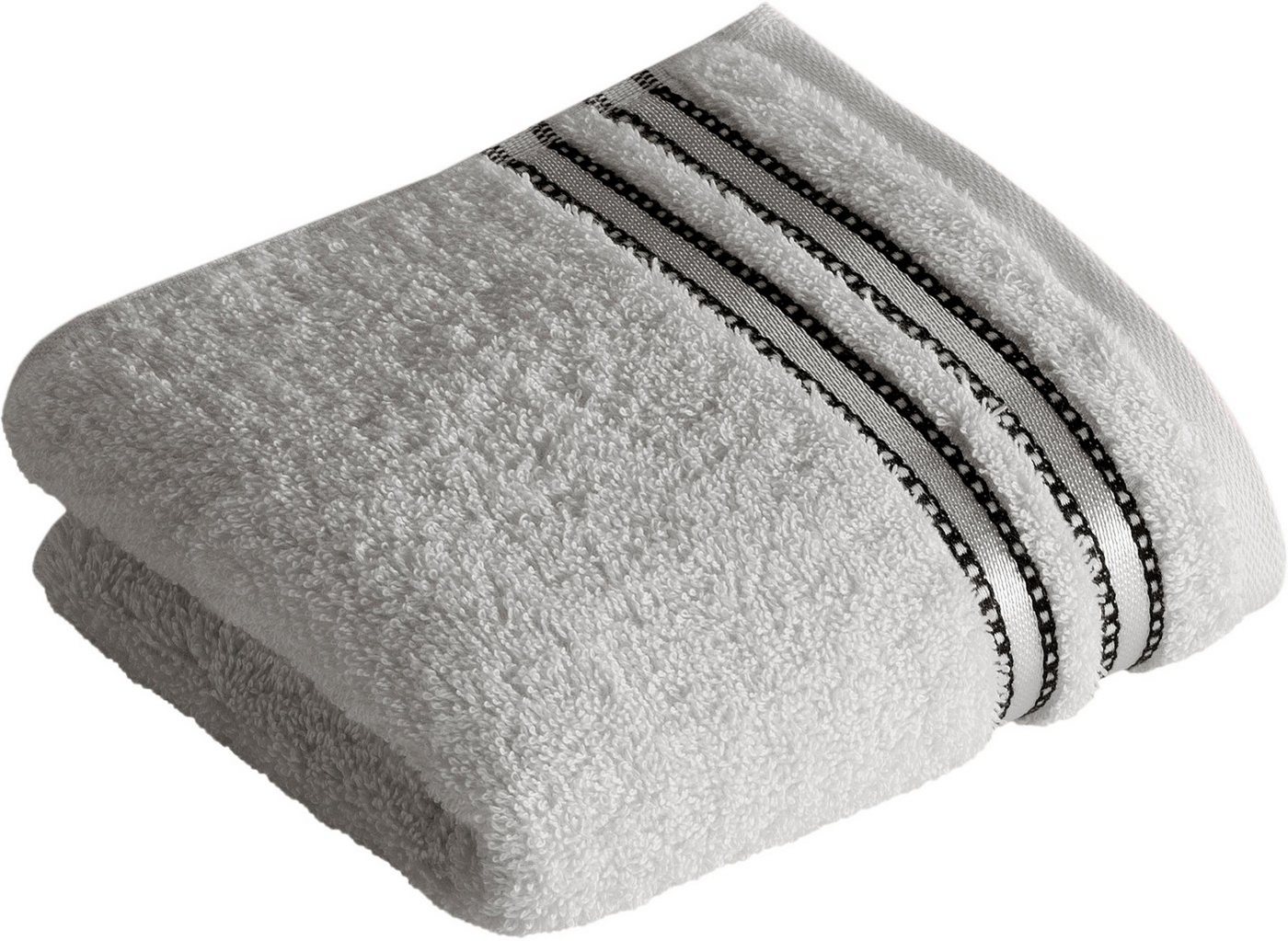 Vossen Seiftuch Cult Deluxe, (3-St), Waschlappen im Set, mit Glanzbordüre, VEGAN von Vossen