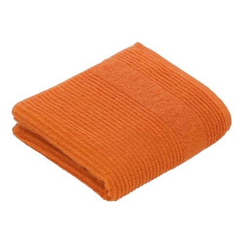 Vossen Tomorrow Handtuch 50 x 100 cm Electric orange von Vossen