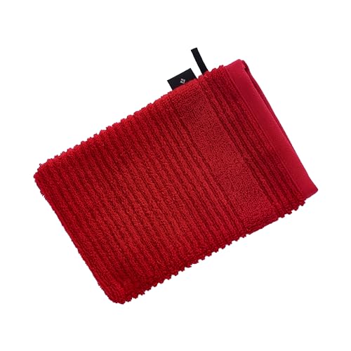 Vossen Tomorrow Waschhandschuh 22 x 16 cm Purpur von Vossen