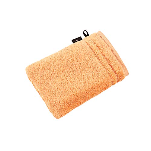 Vossen Handtücher Vienna Style Supersoft apricot - 220 Waschhandschuh 16x22 cm von Vossen