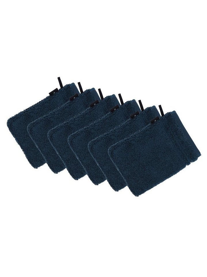 Vossen Waschhandschuh 6er Pack Waschhandschuh 22 x 16 cm Vienna Style Su, Frottier (Spar-Set, 6-St), Vegan von Vossen