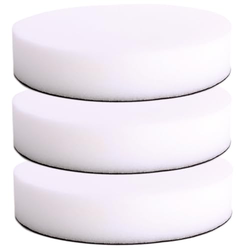 Vossner® Polierschwamm weiß Soft 180mm 37mm Kletthaftung für Poliermaschine (20) von Vossner