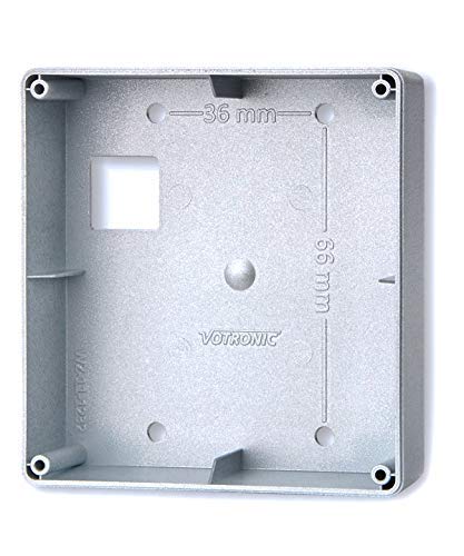 Büttner Elektronik Aufbaugehäuse für Anzeigemodule, silber von Votronic