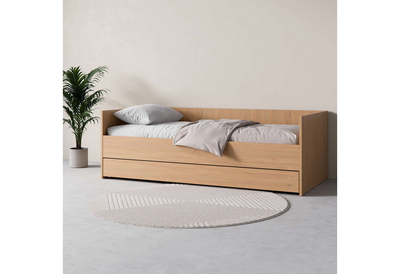Vox Bett SIMPLE Bettgestell mit Bettkasten und Zusatzbett, B/T/H: 95/205/68 cm, ohne Matratze, in 3 Farben erhältlich Vox Bett SIMPLE Bettgestell mit Bettkasten und Zusatzbett, B/T/H: 95/205/68 cm, ohne Matratze, in 3 Farben erhältlich von Vox