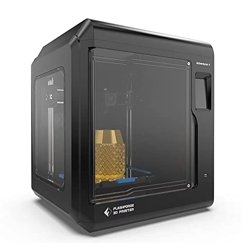 FLASHFORGE 3D Drucker Adventurer 4, Automatische Nivellierung Abnehmbare Düse Hochtemperatur, USB/WiFi-Verbindung, Eingebaute HD Kamera und HEPA13 Luftfilter, Geschlossene Kammer 220x200x250 mm von Voxelab