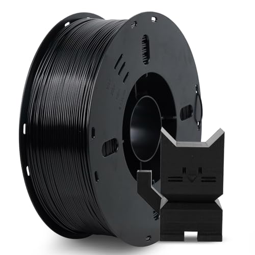 FilaBees ASA-Filament, 1,75 mm, schwarz, ASA-3D-Drucker-Filament, hitze- und witterungsbeständig, hohe UV-Beständigkeit, 3D-Druck-Filament, perfekt zum Drucken von Outdoor-Funktionsteilen, 1-kg-Spule von Voxelab