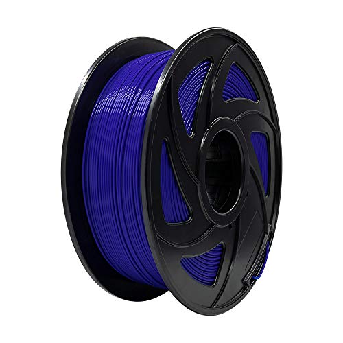 VOXELAB PLA Pro Filament 1.75mm, Hochwertiges 3D Drucker Filament PLA Pro, Gute Haftung für 3D Druck, Vakuumverpackung, Ordentliche Spule, Präzise Maßgenauigkeit +/- 0.02 mm, 1kg (2.2lbs) Blau von Voxelab
