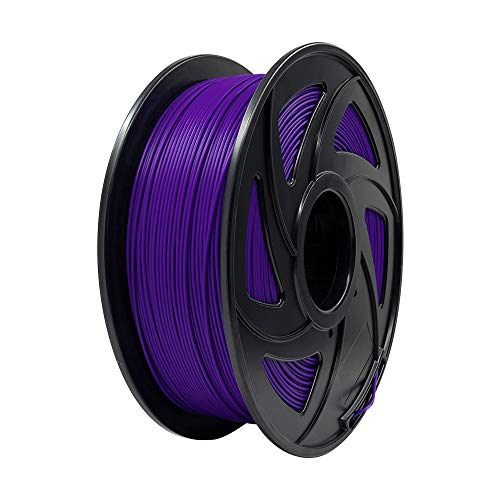 VOXELAB PLA Pro Filament 1.75mm, Hochwertiges 3D Drucker Filament PLA Pro, Gute Haftung für 3D Druck, Vakuumverpackung, Ordentliche Spule, Präzise Maßgenauigkeit +/- 0.02 mm, 1kg (2.2lbs) Lila von Voxelab