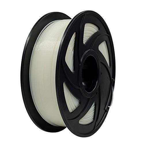 VOXELAB PLA Pro Filament 1.75mm, Hochwertiges 3D Drucker Filament PLA Pro, Gute Haftung für 3D Druck, Vakuumverpackung, Ordentliche Spule, Präzise Maßgenauigkeit +/- 0.02 mm, 1kg (2.2lbs) Transparente von Voxelab