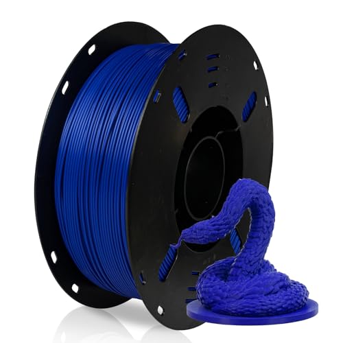 VOXELAB PLA 3D-Drucker-Filament, Maßgenauigkeit +/- 0,02 mm, 1 kg Spule (1,0 kg), 1,75 mm, passend für die meisten FDM-Drucker, blau von Voxelab