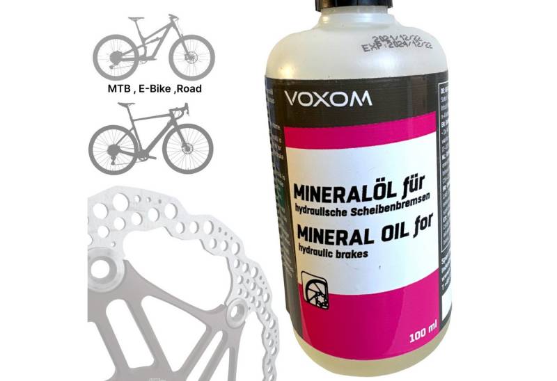 Voxom Fahrrad-Montageständer Voxom Mineralöl für Hydraulische Fahrrad Scheibenbremsen 100ml von Voxom