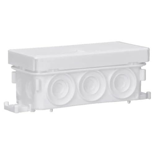 10 Stück Voxura Feuchtraum Aufputz-Verbindungsdose Abzweigdose Verteilerdose 89x42x37mm IP55 Abzweigkasten AP weiß 10 Stück Voxura Feuchtraum Aufputz-Verbindungsdose Abzweigdose Verteilerdose 89x42x37mm IP55 Abzweigkasten AP weiß von Voxura