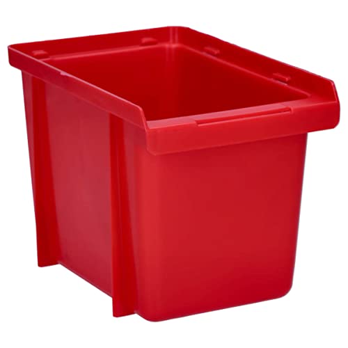 10 Stück Voxura Lagersichtbox Stapelbox Verpackungsdose Unterteil rot 184x124x132mm 10 Stück Voxura Lagersichtbox Stapelbox Verpackungsdose Unterteil rot 184x124x132mm von Voxura