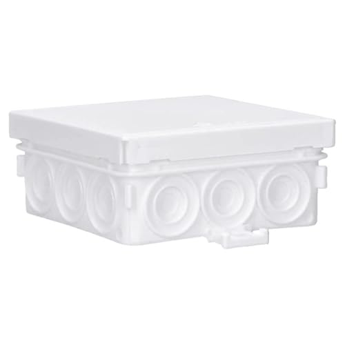 20 Stück Voxura Feuchtraum Aufputz-Verbindungsdose Abzweigdose Verteilerdose 85x85x37mm IP55 Abzweigkasten AP weiß 20 Stück Voxura Feuchtraum Aufputz-Verbindungsdose Abzweigdose Verteilerdose 85x85x37mm IP55 Abzweigkasten AP weiß von Voxura