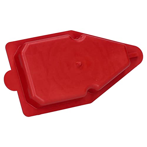 Voxura Abdeckung Signal-Schutz-Deckel für Wandleuchten Anschlussdose Abzweigdose Unterputz 65x35x30mm Rot 25 Stück von Voxura