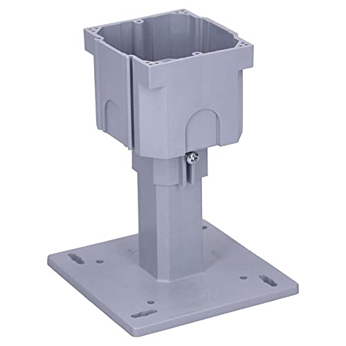 Voxura Teleskop-Gerätedose Schalterdosen Isolierstärke 80-170mm Halterung 68x70x50mm Leitungsführung Außendämmung UP tief universal Grau von Voxura