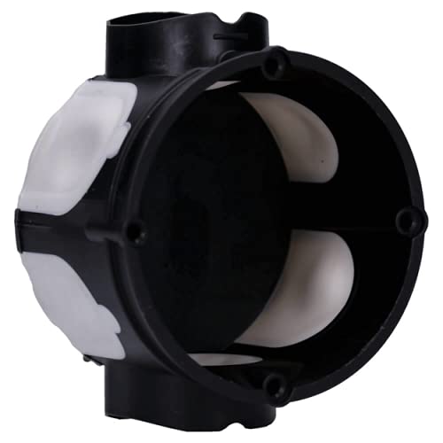 Voxura Unterputz-Gerätedose Schalterdose winddicht UP 47mm flach Ø 60mm M20 M25 Schwarz 25 Stück Voxura Unterputz-Gerätedose Schalterdose winddicht UP 47mm flach Ø 60mm M20 M25 Schwarz 25 Stück von Voxura