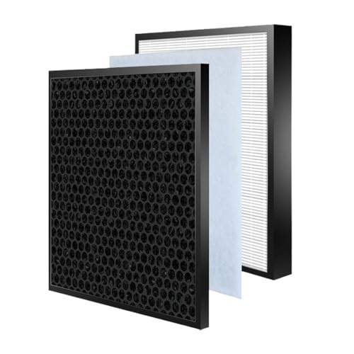 Filter H13, For FZ-J80HFU FZ-J80DFU Ersatz H13 Und Kohlefilter For Modell FXJ80UW FX-J80UW FX-J80U FXJ80U, Kompatibel For Sharp von Vqxmhrpw