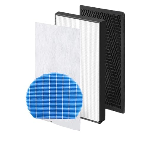 Filter H13, Kompatibel For Sharp, For FZ-D40HFE Carbon Filter FZ-D40DFE KC-D40EUB KC-D40EUW KC-D40EUH KC-G40EUW KC-D50EUW KC-G40EUH(Set) von Vqxmhrpw