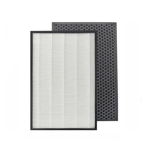 Filter H13, Kompatibel For Sharp, For KC-D40E-W KC-D50 KC-E50 KC-F50 KC-D40E, H13 Filter Aktivkohlefilter 40 * 22cm(1 SET and Humidifer) von Vqxmhrpw