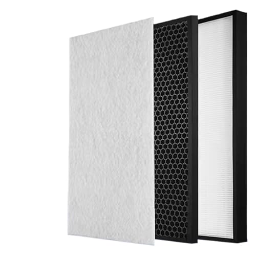 Filter H13, Kompatibel For Sharp, For KC-D60EUW KC-G60EUW Echte H13 Filter FZ-D60HFE Aktivkohlefilter FZ-D60DFE(1 SET and Humidifer) von Vqxmhrpw