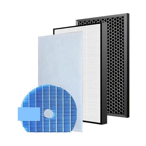 Filter H13, Kompatibel For Sharp, H13 Und Desodorierende Carbon Filter Luftreiniger, For KC-G40SA KC-G40SA-W KC-G50SA KC-G50SA-W(1 SET and Humidifer) von Vqxmhrpw