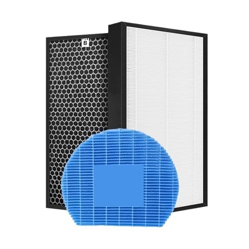 Filter H13, Kompatibel For Sharp, Luftreiniger For KC-A60E KC-860E KC-C150E KC-860U HEPA-Filter FZ-A60HFE Carbon Filter FZ-A60DFE(1 SET and Humidifer) von Vqxmhrpw