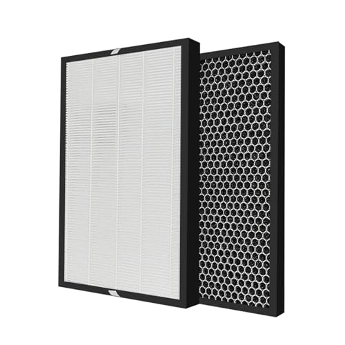 H13-Filter, Kompatibel For Sharp-Luftreiniger For KC-D40E-W KC-D40E KC-E50 KC-D50 KC-F50, H13 FZ-D40HFE FZ-D50HFE FZ-A60MFE(2pcs) von Vqxmhrpw
