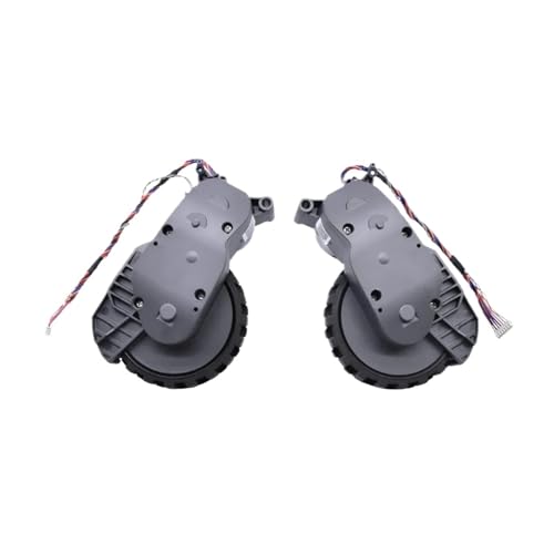 Kompatibel Mit Xiaomi S5 MAX S50 MAX S55 MAX S6 Pure S7, Linke Und Rechte Laufräder, Staubsaugerteile, Radzubehör(L+R) von Vqxmhrpw