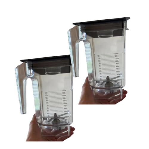 Mixbecher, Handelsüblicher Mixerbehälter, Kompatibel Mit Blendtec 90 Oz, Mixkapazität Des Behälterersatzes(2pcs) von Vqxmhrpw