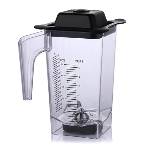 Mixbecher, Mixbecher, Kompatibel Mit ATAI JTC, For TM-800A TM800AQ Smoothie Maker Ersatzbehälter/Messer/Deckel(3PCS) von Vqxmhrpw