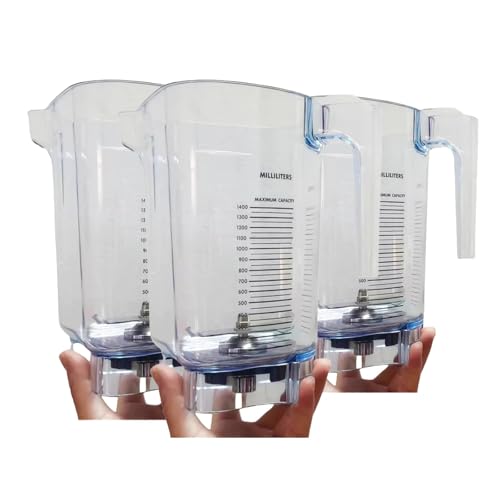 Mixbecher Ohne Becherdeckel, Kompatibel Mit VITAMIX, For VM0149 VM0122 VM0127, Ersatz-Mixbecher Ohne Becherdeckel(3pcs) von Vqxmhrpw