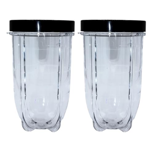 Mixerbecher, 16 Unzen Großer Becher Mit Schwarzem Glasdeckel, Kompatibel Mit Magic, Kompatibel Mit Bullet, Mixer-Entsafter For 250 W MB1001 Mixerbecher, 16 Unzen Großer Becher Mit Schwarzem Glasdeckel, Kompatibel Mit Magic, Kompatibel Mit Bullet, Mixer-Entsafter For 250 W MB1001 von Vqxmhrpw