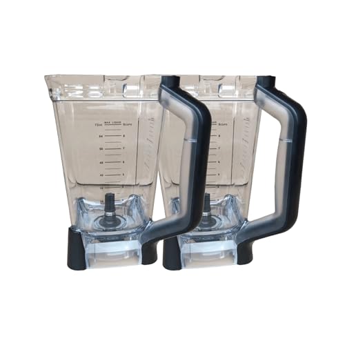 Mixerbehälter, Kompatibel Mit Ninja, 72 Oz For BL610 BL610BRN BL610C BL710WM BL710WMC CO610B CO650B CT610 CT610C CT611CG(2pcs) von Vqxmhrpw