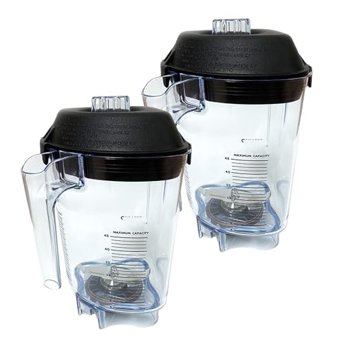 Rührbecher For Das Gefäß, Mischbecher, Kompatibel Mit VITAMIX, For VM0149, VM0122, VM0127, Ersatz-Mixbecher(2pcs) von Vqxmhrpw