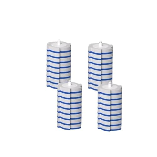 Vqxmhrpw Einweg-Toilettenbürstenset, Toilettenschüssel-Reinigungsset, Reiniger Mit Nachfüllpackungen, Bodenständer-Reinigungswerkzeug for Badezimmer-WC-Zubehör(32pcs Flower Heads) von Vqxmhrpw