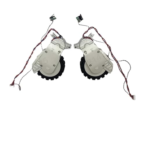 Zubehör For Laufräder Links Und Rechts, Kompatibel Mit XiaoMi Mop Pro STYTJ06ZHM, Kompatibel Mit Dreame W10 Pro-Radteilen(L+R) von Vqxmhrpw