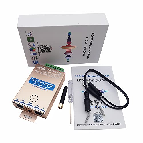 LC2000B WIFI SPI Musik Spektrum RGB Controller für WS2812B LED Digital Pixel Streifen 8-2048 Pixel Led-bildschirm Controller mit Gebaut LC2000B WIFI SPI Musik Spektrum RGB Controller für WS2812B LED Digital Pixel Streifen 8-2048 Pixel Led-bildschirm Controller mit Gebaut von Vrabocry