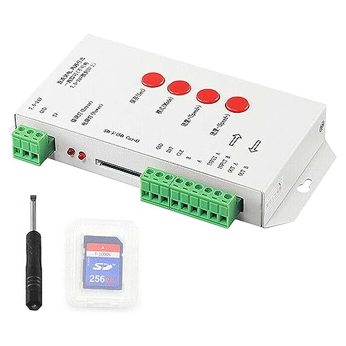 RGB LED Controller DC5V-24V T1000S SD Karte WS2801 WS2811 WS2812B LPD6803 LED 2048 Pixel Controller RGB LED Controller DC5V-24V T1000S SD Karte WS2801 WS2811 WS2812B LPD6803 LED 2048 Pixel Controller von Vrabocry