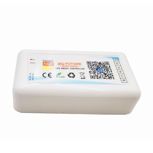 Tuya WiFi Smart Controller DC5-24V Single Color Dimmer RGB RGBW RGBCCT LED Strip Smart Life APP Alexa Google Home Sprachsteuerung (RGB CCT) von Vrabocry
