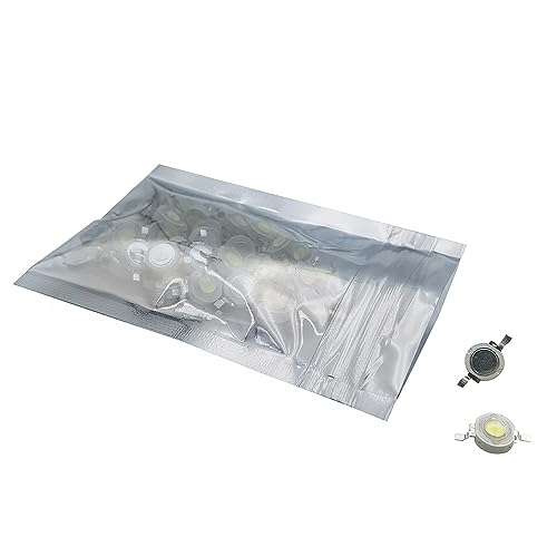 Vrabocry 100 Stücke High Power Led Chip 1 Watt Super Helle Intensität SMD Light Emitter Komponenten Diode Lampe Lampe Perlen Chip DIY Leuchten für Flutlicht Scheinwerfer Weiß 30000-35000k Vrabocry 100 Stücke High Power Led Chip 1 Watt Super Helle Intensität SMD Light Emitter Komponenten Diode Lampe Lampe Perlen Chip DIY Leuchten für Flutlicht Scheinwerfer Weiß 30000-35000k von Vrabocry