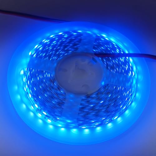 Vrabocry 12V LED Streifen Licht, 5mm Breit, Blau 460nm 5M LED Strip Lichtband 2835 IP20 120 LEDs/M, Total 600LEDs LED band LED Lichtleiste LED Leiste für Schlafzimmer, Küche Dekoration Vrabocry 12V LED Streifen Licht, 5mm Breit, Blau 460nm 5M LED Strip Lichtband 2835 IP20 120 LEDs/M, Total 600LEDs LED band LED Lichtleiste LED Leiste für Schlafzimmer, Küche Dekoration von Vrabocry