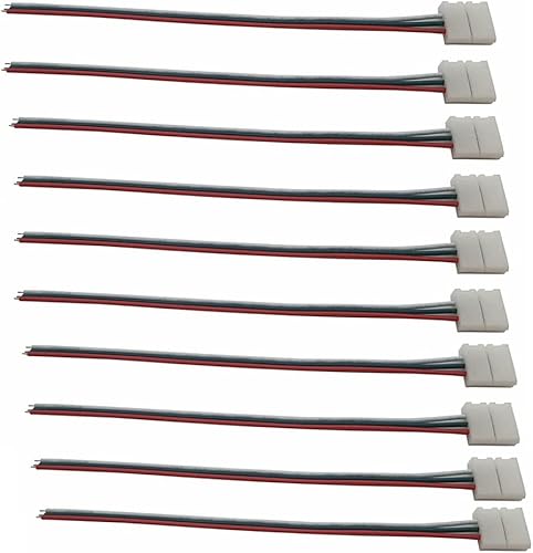 Vrabocry 3Pin WS2812B WS2811 SK6812 Connector 10mm Wide Single End with 15cm Cable LED Strip Solderless DIY Connector Adapter LED Flexible Strip Light 10pcs Vrabocry 3Pin WS2812B WS2811 SK6812 Connector 10mm Wide Single End with 15cm Cable LED Strip Solderless DIY Connector Adapter LED Flexible Strip Light 10pcs von Vrabocry